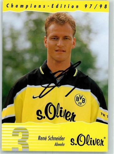 Dortmund Autogrammkarte Rene Schneider Borussia Dortmund BVB 09 sign.