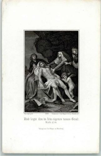 1850 Stahlstich Verlag Carl Mayer in Nürnberg Nr. 228