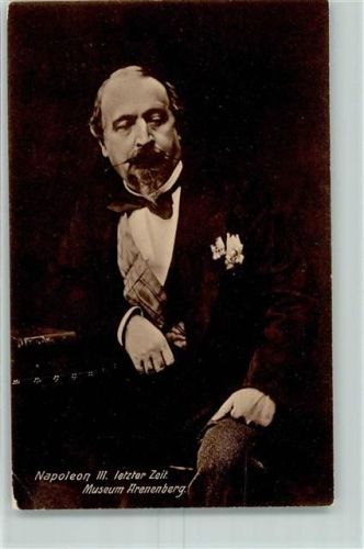 Napoleon III letzter Zeit - Museum Arenberg AK