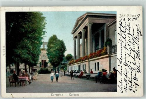 Bad Eilsen 1905 Kurhaus Kurgarten