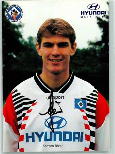 Hamburg Karsten Bäron HSV , sign.