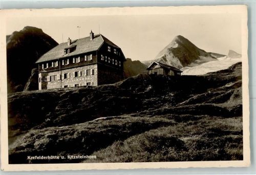 Krefelder Hütte Kitzsteinhorn Hüttenstempel