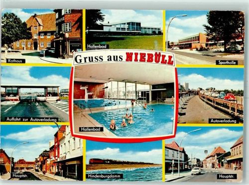 Niebüll Schwimmbad Sporthalle Hindenburgdamm Rathaus