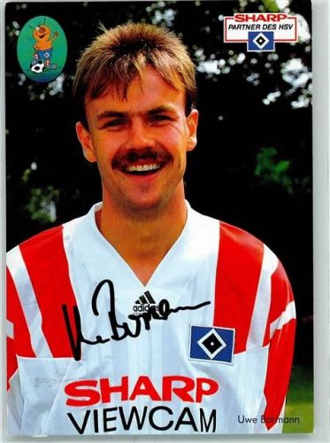 Hamburg Uwe Bormann HSV sign.