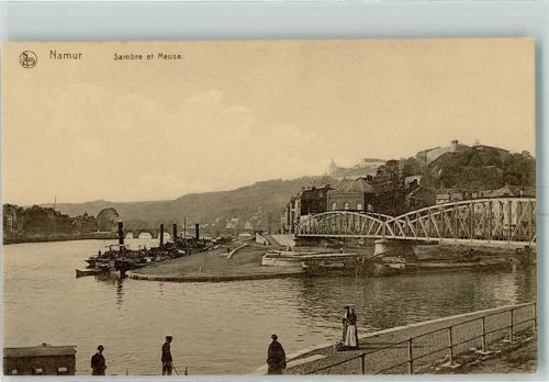 Namur Hafen Burg