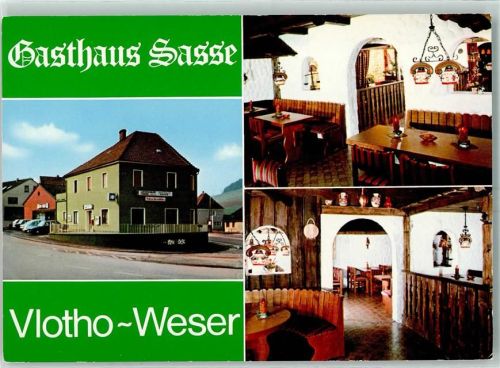 Vlotho Werbung Gasthaus Sasse