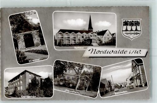 Nordwalde Rathaus Ehrenmal Krankenhaus