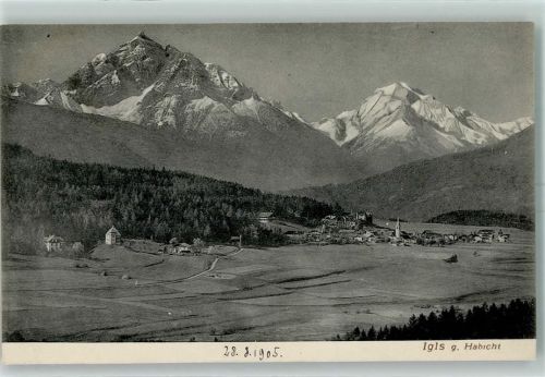 Igls 1905 Habicht