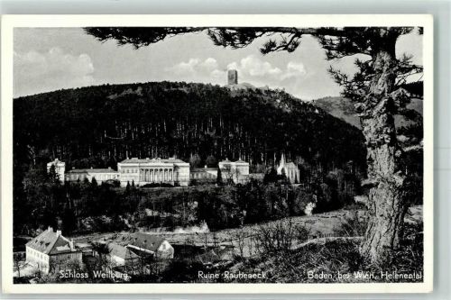 Baden Schloß Weilburg Ruine Rauheneck Helenental