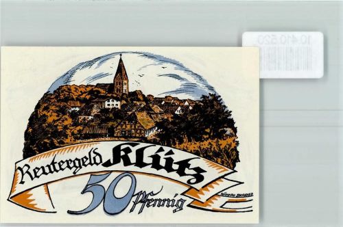23946 O2421 Klütz - Notgeld Schneider