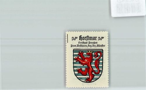 Horstmar Vignette Wappen Kaffee Hag ca 1920-1940