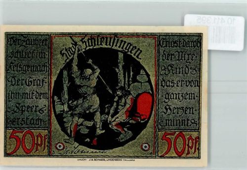 Schleusingen Notgeld