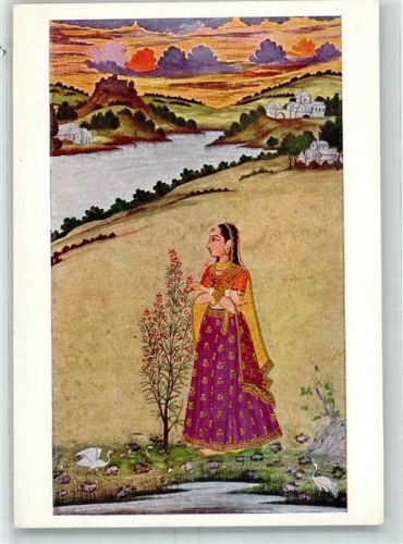 Mannheim Serie von Boehringer & Söhne " Aus der Heimat der Rauwolfia serpentina Benth. Indien Miniaturen