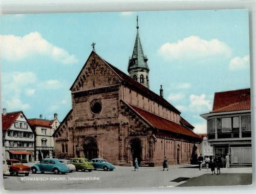 Schwäbisch Gmünd Johanniskirche Kirchplatz