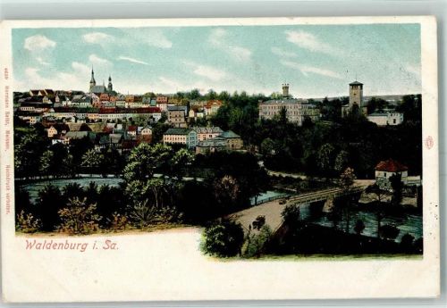 Waldenburg Stempel Max Meyer Papier-Handlung