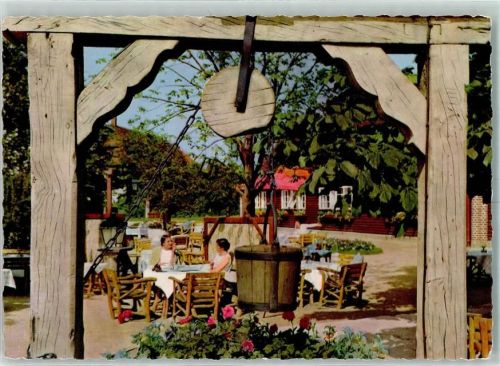 Offenbach Gasthaus Hofgut Neuhof Gartenwirtschaft Weintrog