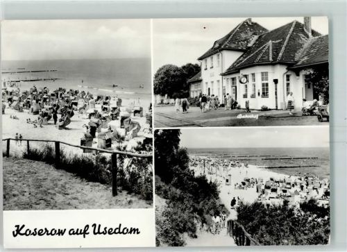 Koserow Bahnhof Strand
