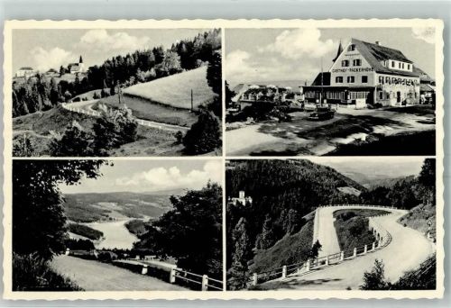 Pack Gasthaus Packhöhe Packhöhe mit Stausee mit Schloss Waldenstein