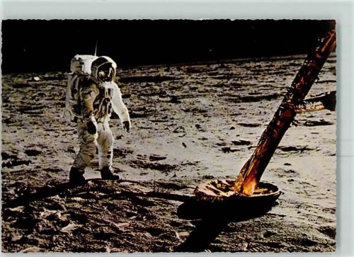 Edwin Aldrin auf dem Mond 1969 AK