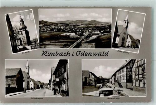 Rimbach Ev. Kirche Kath. Kirche Schlossgasse
