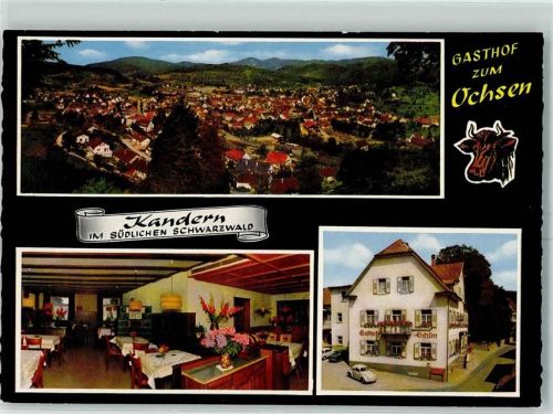 Kandern Gasthaus zum Ochsen Innenansicht