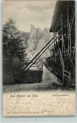 Bad Münster-Ebernburg 1906 Rheingrafenstein