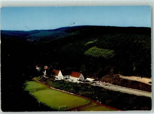 Barsinghausen Hotel Verbandsheim d. Niedersächsischen Fußballverbandes Fußballfeld Fliegeraufnahme