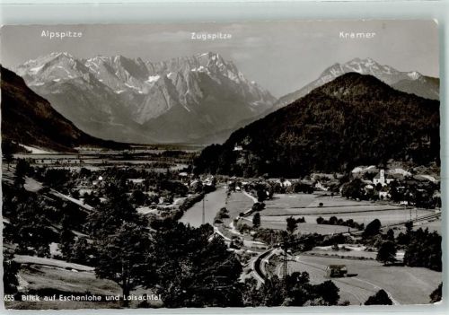 Eschenlohe Loisachtal Alpspitze Zugspitze Kramer