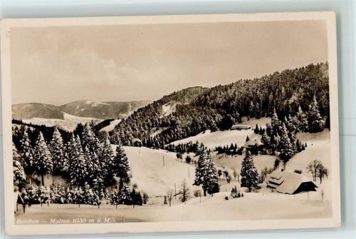 Belchen Multen Winter