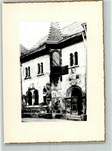 Dessau Foto montiert auf Karton