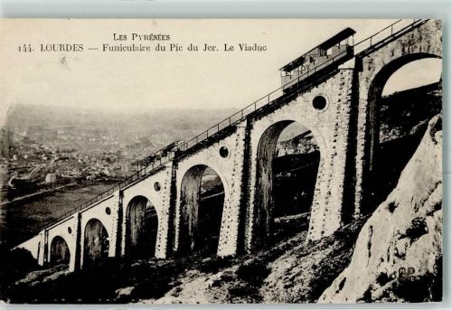 Lourdes Bergbahn Viadukt