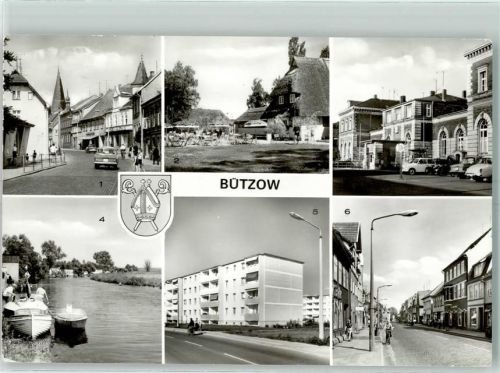 Bützow Wilhelm Pieck Straße Bahnhof Lenin Ring