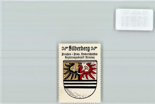 Silberberg Vignette Wappen Kaffee Hag ca 1920-1940