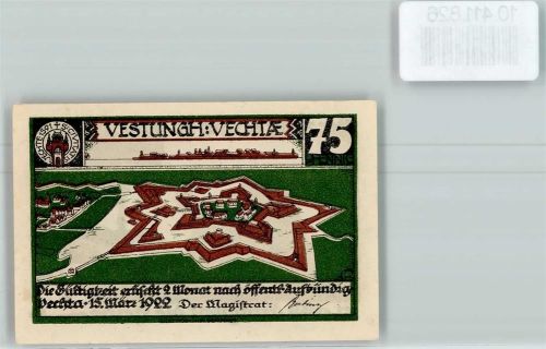 49377 W2848 Vechta - Notgeld Scherenschnitt
