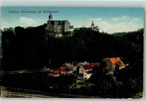 09328 O9293 Lunzenau 1916 - Muldental Schloß Rochsburg