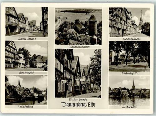 Dannenberg Waldemarturm Kolkbrücke Fischer Straße Lange Straße