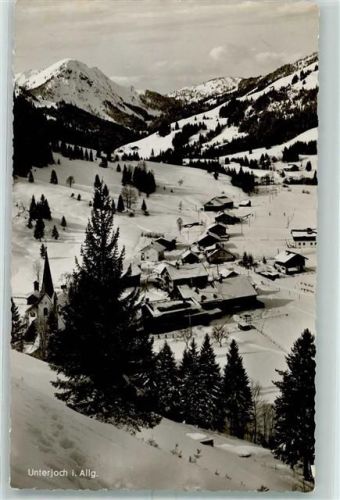 Unterjoch Skiparadies mit Spießer Winter