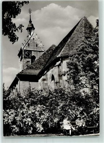 Fellbach Lutherkirche Ruhebank