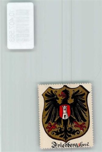 Friedberg Vignette Wappen Kaffee Hag 1920-1940 Adler