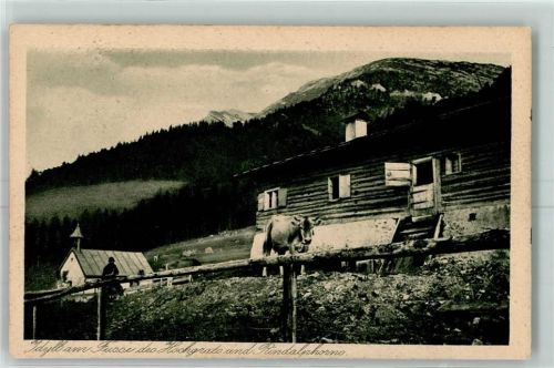 Steibis Alpe Siemannsgrund Rochuskapelle Kuh Hütte