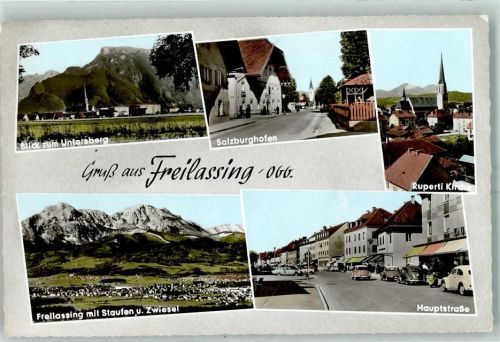 Freilassing Untersberg Hauptstraße Ruperti Kirche Salzburghofen