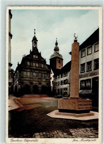 Buchen Marktplatz Denkmal der Gefallenen 1914-1918