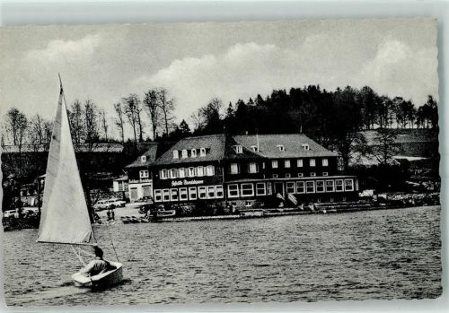 Hückeswagen Talsperre Segelboot