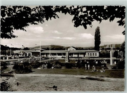 Weil am Rhein Schwimmbad Sprungturm Wasserrutsche