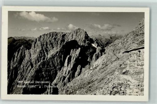Ignaz Linder Hütte Linzer Dolomiten Hüttenstempel