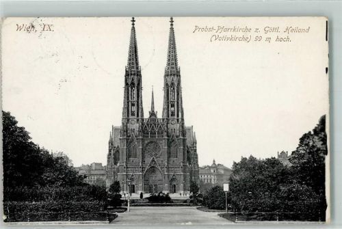 1090 Wien 9. Bezirk, Alsergrund - Probst Parrkirche z. göttl. Heiland Votivkirche