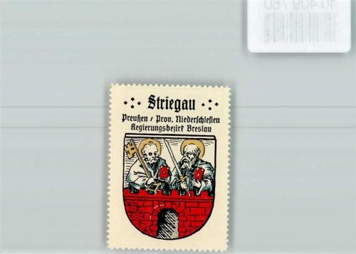 Striegau Vignette Wappen Kaffee Hag ca 1920-1940