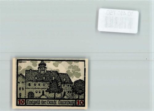 Dornburg Notgeld Rathaus