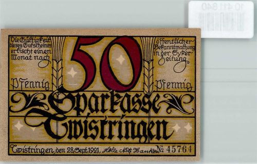 Twistringen Notgeld Heuernte