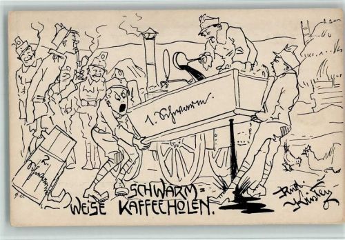 Nr. 71 sign Kirsten - Deutschmeister-Witwen und Waisenstiftung (Aktion im Felde)